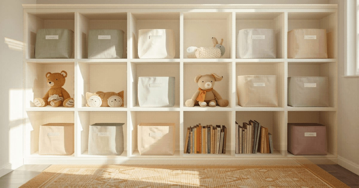 How to Organize a Kids Room: Storage Ideas That Actually Work