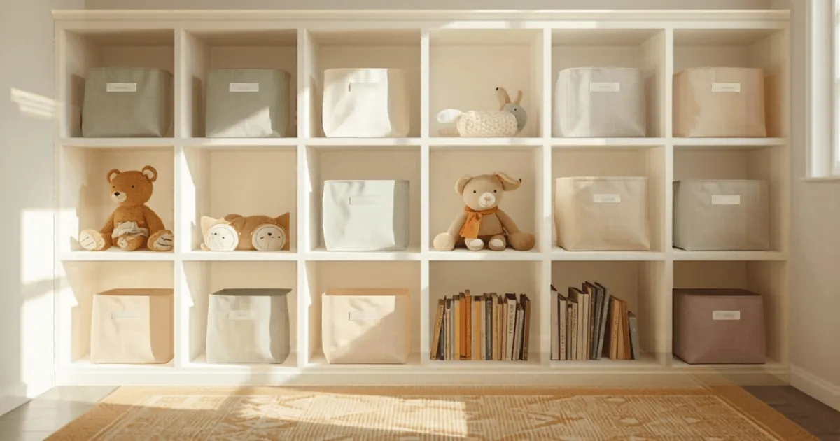 How to Organize a Kids Room: Storage Ideas That Actually Work